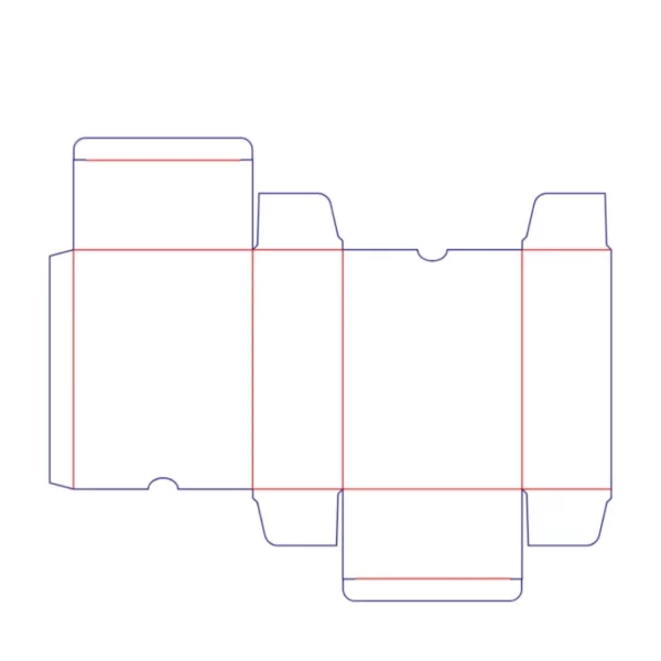 Lock Tab Reverse Insert Lock Box-Pharmaceutical Boxes